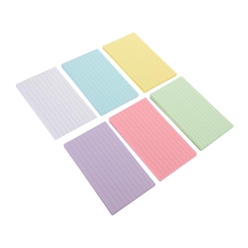 ZUNOXAZ 300 Blatt Farbenfrohe Karteikarten Liniert Multifunktionale Notizkarten für Schule Büro und Zuhause Praktische Erinnerungs und Planungshelfer ZUNOXAZ 300 Blatt Farbenfrohe Karteikarten Liniert Multifunktionale Notizkarten für Schule Büro und Zuhause Praktische Erinnerungs und Planungshelfer von ZUNOXAZ