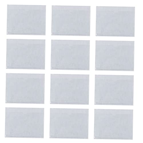 ZUNOXAZ 30Stücke Selbstklebende Etikettenhalter Transparent Praktische Karten Organizer für Büro Schule und Zuhause zur Aufbewahrung von Dokumenten und Visitenkarten von ZUNOXAZ