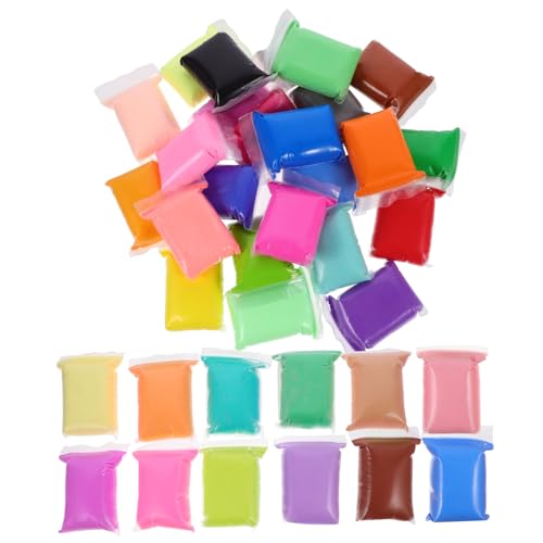 ZUNOXAZ 36 Packungen Teiliges Modelliermasse Ultraleichte Flexible Polymer Clay Einfach Modellierbar Ungiftig Buntes DIY Bastelset für Kreative Knetarbeiten Geeignet für Junge Mädchen und von ZUNOXAZ