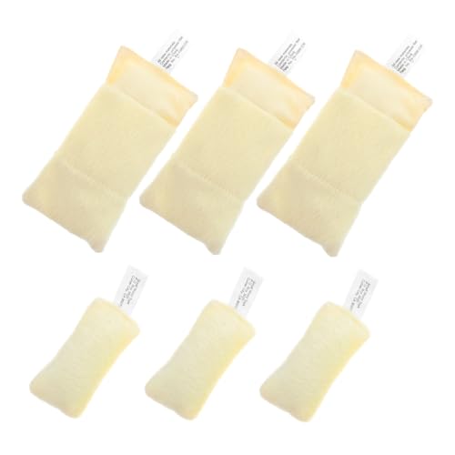 ZUNOXAZ 3sätze Mini-puppenbettwäsche Mit Schlafsack Und Kissen Puppenhausbettwäscheset Kissen Und Deckenset Aus Baumwoll Und Plüschstoff Dekoratives Zubehör Für Puppen-Schlafzimmer von ZUNOXAZ