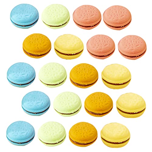 ZUNOXAZ 4 Boxen Macaron Radiergummis im Kawaii Radiergummis für Cartoon Box für Schule und Bastelprojekte Sicher und Zuverlässig von ZUNOXAZ