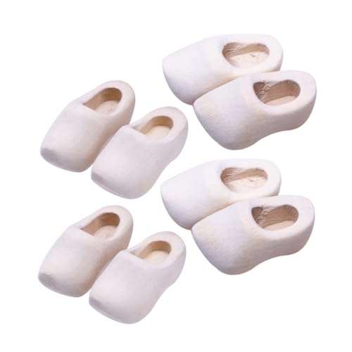 ZUNOXAZ 4 Paare Mini Holzschuhe zum Basteln Unbehandelte DIY Puppenhaus Ornamente Leichte Miniatur Holzschuhe Holz Deko für Doll House Layout Kreative Handwerksprojekte ZUNOXAZ 4 Paare Mini Holzschuhe zum Basteln Unbehandelte DIY Puppenhaus Ornamente Leichte Miniatur Holzschuhe Holz Deko für Doll House Layout Kreative Handwerksprojekte von ZUNOXAZ