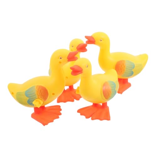 ZUNOXAZ 4 STÜCKE Teiliges Aufziehspielzeug Enten Springende Wind up spielzeuge für Kleinkinder Batteriefrei Interaktives Hüpfspielzeug als Partygeschenk und Mitgebsel für ZUNOXAZ 4 STÜCKE Teiliges Aufziehspielzeug Enten Springende Wind up spielzeuge für Kleinkinder Batteriefrei Interaktives Hüpfspielzeug als Partygeschenk und Mitgebsel für von ZUNOXAZ