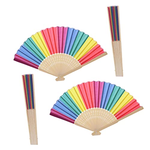 ZUNOXAZ 4 Stück Bunte Klappfächer aus Retro Design für Partys Hochzeiten und Deko Stilvolle Fächer für Mädchen und Jungen ZUNOXAZ 4 Stück Bunte Klappfächer aus Retro Design für Partys Hochzeiten und Deko Stilvolle Fächer für Mädchen und Jungen von ZUNOXAZ