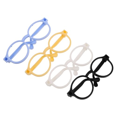 ZUNOXAZ 4 Stück Spielzeugzubehör Puppen Ankleidezubehör Puppenzubehör Aus Baumwolle Babyspielzeug Brillengestell Mini Brillengestell Für Puppen Mini Brillen Für Puppen Winzige ZUNOXAZ 4 Stück Spielzeugzubehör Puppen Ankleidezubehör Puppenzubehör Aus Baumwolle Babyspielzeug Brillengestell Mini Brillengestell Für Puppen Mini Brillen Für Puppen Winzige von ZUNOXAZ