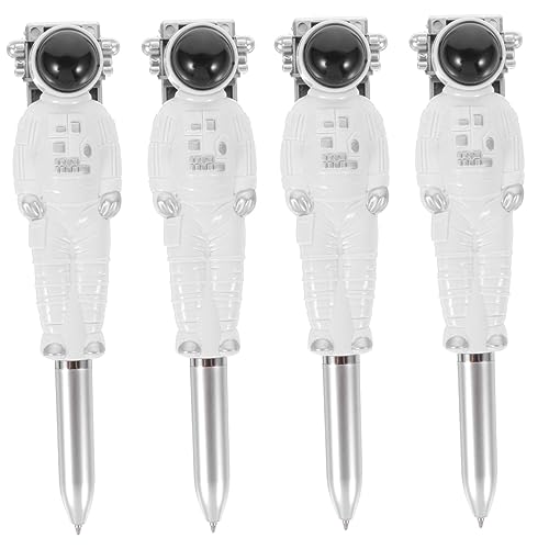 ZUNOXAZ 4 Stück Teiliges Astronaut Kugelschreiber Gelstifte Kreatives Design Glattes Schreiben Leicht Tragbar für Schüler Notizen und Werbung ZUNOXAZ 4 Stück Teiliges Astronaut Kugelschreiber Gelstifte Kreatives Design Glattes Schreiben Leicht Tragbar für Schüler Notizen und Werbung von ZUNOXAZ