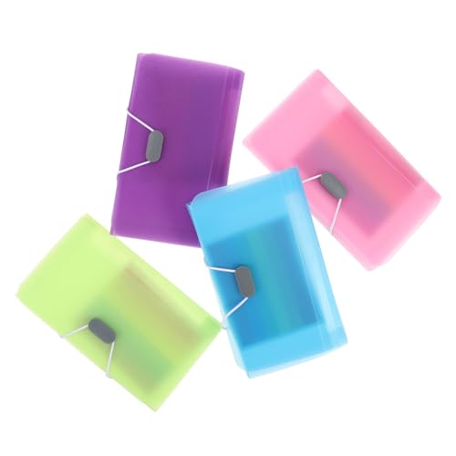 ZUNOXAZ 4 Stück Teiliges Mini Fächermappen Erweiterbarer Organizer Tragbare Dokumentenaufbewahrungstasche für Belege Quittungen Briefe Buntes Büro Zubehör ZUNOXAZ 4 Stück Teiliges Mini Fächermappen Erweiterbarer Organizer Tragbare Dokumentenaufbewahrungstasche für Belege Quittungen Briefe Buntes Büro Zubehör von ZUNOXAZ