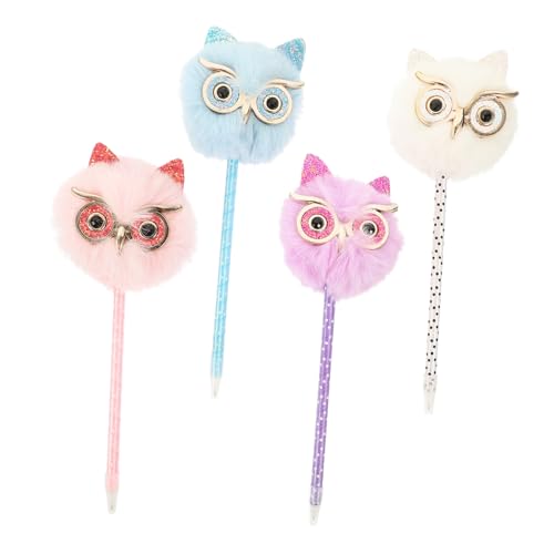 ZUNOXAZ 4 Stück Teiliges Niedliche Katzenkopf hängestift Schreibaccessoire Multifunktionaler Haushalts kugelschreiber für Schule Büro Mädchen Geschenk ZUNOXAZ 4 Stück Teiliges Niedliche Katzenkopf hängestift Schreibaccessoire Multifunktionaler Haushalts kugelschreiber für Schule Büro Mädchen Geschenk von ZUNOXAZ
