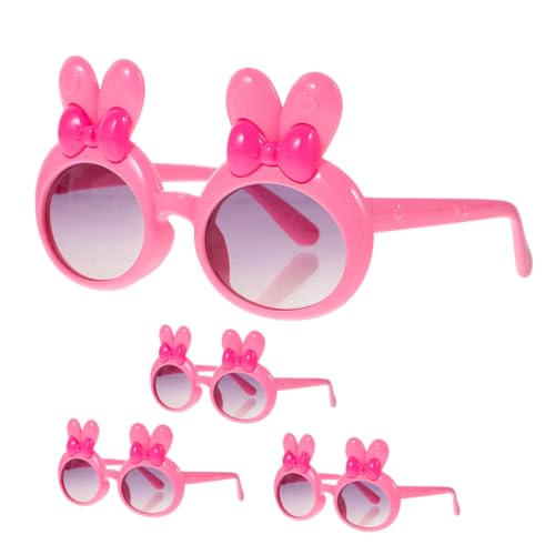 ZUNOXAZ 4 Stück sonnenbrillen für Rosa Hasen im Freien Mädchen Cool mit Sonnenbrillen Kid Sonnenbrille Fashion Brille Partybrillen für kind sonnenbrille Harz ZUNOXAZ 4 Stück sonnenbrillen für Rosa Hasen im Freien Mädchen Cool mit Sonnenbrillen Kid Sonnenbrille Fashion Brille Partybrillen für kind sonnenbrille Harz von ZUNOXAZ