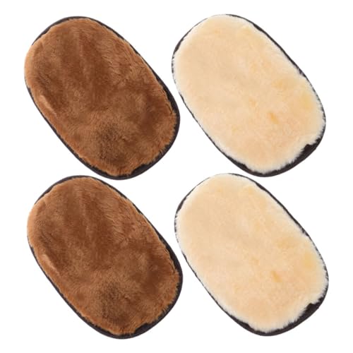 ZUNOXAZ 4 Stücke Teiliges Schuhputz-handschuh Weichem Kunstlammfell Ergonomisch Geformt für Effektive Reinigung und Politur von Wildlederschuhen für Stiefel Taschen und Möbelpflege ZUNOXAZ 4 Stücke Teiliges Schuhputz-handschuh Weichem Kunstlammfell Ergonomisch Geformt für Effektive Reinigung und Politur von Wildlederschuhen für Stiefel Taschen und Möbelpflege von ZUNOXAZ