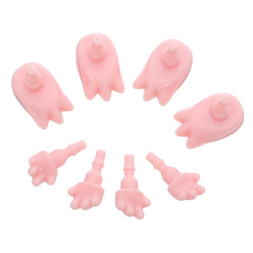 ZUNOXAZ 4sätze Miniaturhände Und Füße Für Puppen Winzige Finger Und Puppenfüße Aus Kunststoff Ersatzteile Für Miniaturfiguren Und Actionfiguren Puppenteile Für DIY-reparaturen Und Bastelbe ZUNOXAZ 4sätze Miniaturhände Und Füße Für Puppen Winzige Finger Und Puppenfüße Aus Kunststoff Ersatzteile Für Miniaturfiguren Und Actionfiguren Puppenteile Für DIY-reparaturen Und Bastelbe von ZUNOXAZ