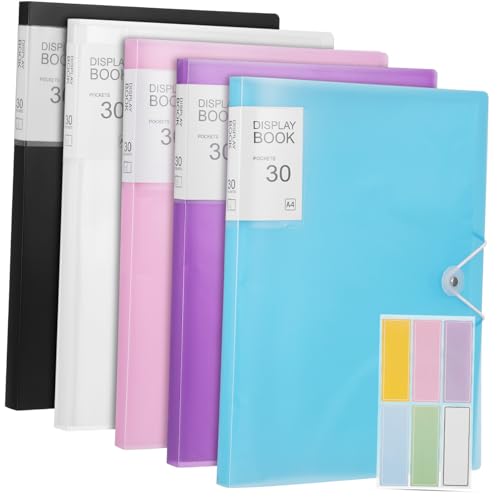 ZUNOXAZ 5 Präsentationsordner Teiliges mit Kunststoffhüllen in Schwarz Aufkleber für Dokumentenorganisation und Binder Einsätze ZUNOXAZ 5 Präsentationsordner Teiliges mit Kunststoffhüllen in Schwarz Aufkleber für Dokumentenorganisation und Binder Einsätze von ZUNOXAZ