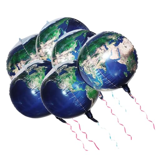 ZUNOXAZ 5 Stück Teiliges Planet Ballon Set mit Erde Muster Aufblasbare Folienballons für Geburtstagsfeiern Kinderpartys und Dekoration für Innen und Außenbereiche ZUNOXAZ 5 Stück Teiliges Planet Ballon Set mit Erde Muster Aufblasbare Folienballons für Geburtstagsfeiern Kinderpartys und Dekoration für Innen und Außenbereiche von ZUNOXAZ