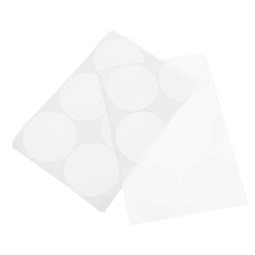 ZUNOXAZ 50 Blatt Removable Runde Aufkleber Weiß Schreibbare Klebepunkte aus Kupferdruckpapier Wiederablösbare Etiketten für Umzug Kalender Planer Verpackungen ZUNOXAZ 50 Blatt Removable Runde Aufkleber Weiß Schreibbare Klebepunkte aus Kupferdruckpapier Wiederablösbare Etiketten für Umzug Kalender Planer Verpackungen von ZUNOXAZ
