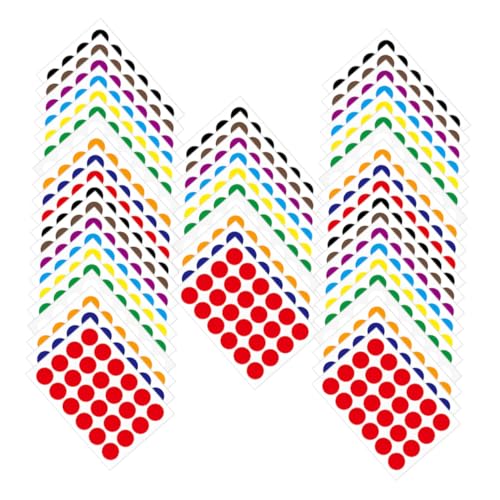 ZUNOXAZ 50 Blatt Selbstklebende Runde Aufkleber Bunte Punktetiketten für Beschriftung Farbige Kreise für Büro DIY Organisation für Etikettierung von Behältern und Gegenständen ZUNOXAZ 50 Blatt Selbstklebende Runde Aufkleber Bunte Punktetiketten für Beschriftung Farbige Kreise für Büro DIY Organisation für Etikettierung von Behältern und Gegenständen von ZUNOXAZ