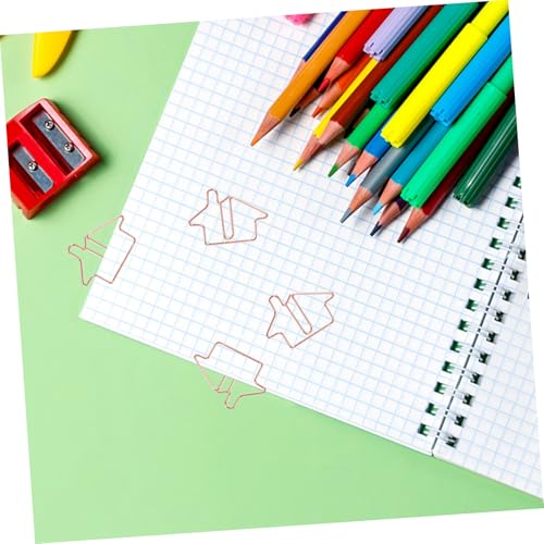 ZUNOXAZ 50 Stück Dekorative Metall Büroklammern Hausform Lesezeichen Kleine Dokumentenclips Rostfrei für Büro Schule Fotos Notizen in Roségold ZUNOXAZ 50 Stück Dekorative Metall Büroklammern Hausform Lesezeichen Kleine Dokumentenclips Rostfrei für Büro Schule Fotos Notizen in Roségold von ZUNOXAZ