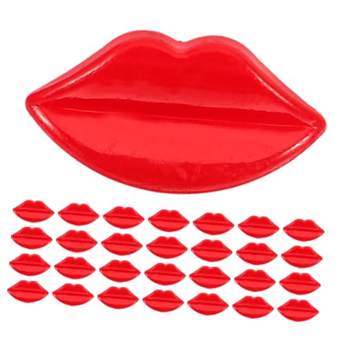 ZUNOXAZ 50 Stück Dolls Gesichtsbehördezubehör Verfügt Über Accessoires Knöpfe Deko Knopf Für Kleidung Cartoon-schaltflächen Lippen Zubehör Mundschmuck Puppenmundteile Rot Plastik ZUNOXAZ 50 Stück Dolls Gesichtsbehördezubehör Verfügt Über Accessoires Knöpfe Deko Knopf Für Kleidung Cartoon-schaltflächen Lippen Zubehör Mundschmuck Puppenmundteile Rot Plastik von ZUNOXAZ