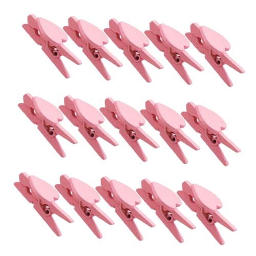ZUNOXAZ 50 Stück Liebesclip süße Büroklammern Bildhalter für Tische Memo -Halter Feilenschieber-Clip Mikrobinderclips Memo-Papierhalter Fotohalter für Bilder Holz Rosa ZUNOXAZ 50 Stück Liebesclip süße Büroklammern Bildhalter für Tische Memo -Halter Feilenschieber-Clip Mikrobinderclips Memo-Papierhalter Fotohalter für Bilder Holz Rosa von ZUNOXAZ