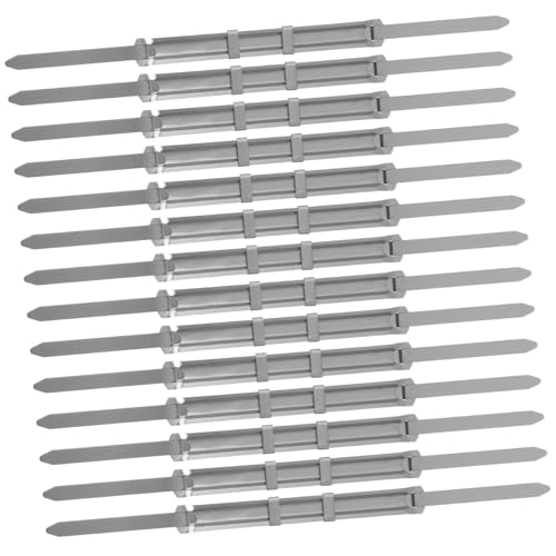 ZUNOXAZ 50 Stück Metall Binder Clips für Büroordner Metall Klammern mit Doppelstift für Standard Lochung Robuste Heftklammern zum Sicheren Fixieren und Organisieren von Dokumenten und ZUNOXAZ 50 Stück Metall Binder Clips für Büroordner Metall Klammern mit Doppelstift für Standard Lochung Robuste Heftklammern zum Sicheren Fixieren und Organisieren von Dokumenten und von ZUNOXAZ