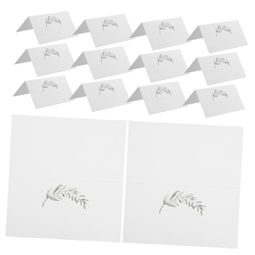 ZUNOXAZ 50 Stück Platzkarten Faltbar Wasserfarben Muster Sitzkarten für Hochzeit Bankett Dinner Party Gästetisch Dekoration ZUNOXAZ 50 Stück Platzkarten Faltbar Wasserfarben Muster Sitzkarten für Hochzeit Bankett Dinner Party Gästetisch Dekoration von ZUNOXAZ