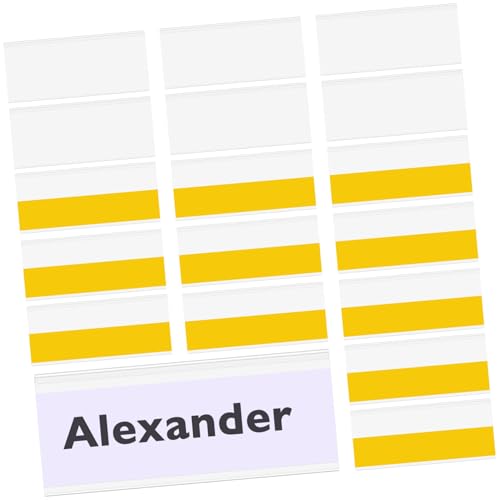 ZUNOXAZ 50 Stück Selbstklebende Transparente PVC Etikettenhalter Preisschildhalter für Supermarkt Laden Regal Starke Haftung Glatte Kanten Vielseitig Einsetzbar für Preisschilder und ZUNOXAZ 50 Stück Selbstklebende Transparente PVC Etikettenhalter Preisschildhalter für Supermarkt Laden Regal Starke Haftung Glatte Kanten Vielseitig Einsetzbar für Preisschilder und von ZUNOXAZ