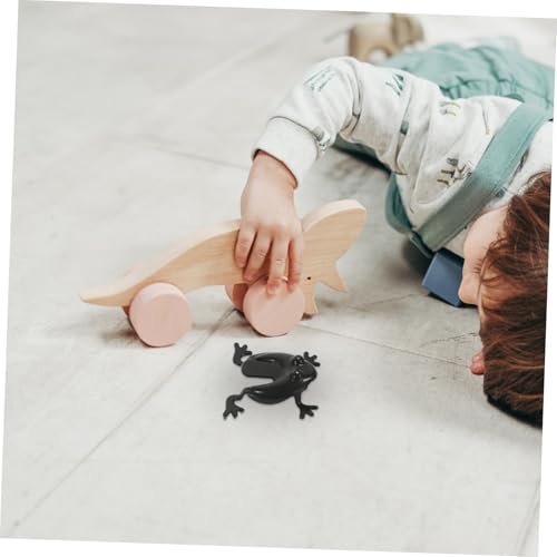 ZUNOXAZ 50 Stück Teiliges Bunte Plastik Springfrösche Umweltfreundliche Geruchlose Hüpf Frosch Figuren für Einfache Bedienung Geeignet für Drinnen und Draußen Interaktionsspielzeug von ZUNOXAZ