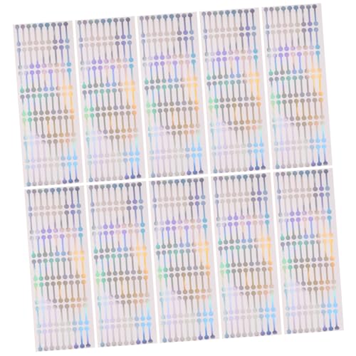 ZUNOXAZ 500 Stück Manipulationssichere PVC Siegelaufkleber für Kosmetik und Ätherische Ölflaschen Langlebige Verpackungsversiegelung Geschenkbox Etiketten Wasserfest und Elegant von ZUNOXAZ