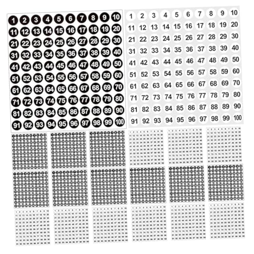 ZUNOXAZ 5000 Stück Wasserfeste Runde Etiketten für Klassenzimmer Büro und Inventarorganisation ZUNOXAZ 5000 Stück Wasserfeste Runde Etiketten für Klassenzimmer Büro und Inventarorganisation von ZUNOXAZ