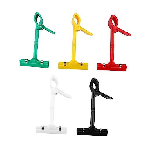 ZUNOXAZ 5Stücke Preisschildhalter Clip Werbeschild Display Clip für Supermarkt und Geschäft Einfach zu Befestigen für Zylindrische und Rechteckige Gegenstände Stabil von ZUNOXAZ