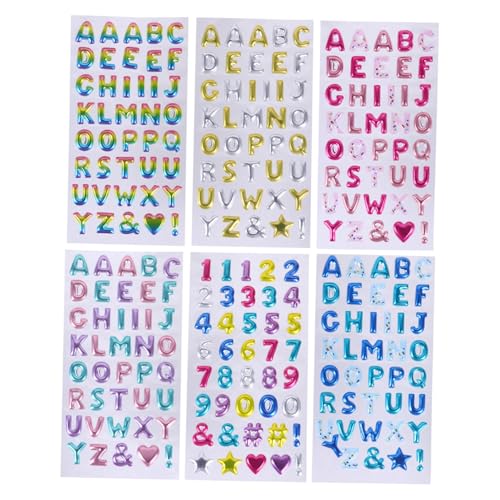 ZUNOXAZ 6 Blätter Goldene Buchstaben Zahlen Sticker Selbstklebende Puzzle Alphabet Aufkleber Bunte Cartoon Letter zum Dekorieren von Fenstern Wänden DIY Grußkarten und Geschenken ZUNOXAZ 6 Blätter Goldene Buchstaben Zahlen Sticker Selbstklebende Puzzle Alphabet Aufkleber Bunte Cartoon Letter zum Dekorieren von Fenstern Wänden DIY Grußkarten und Geschenken von ZUNOXAZ