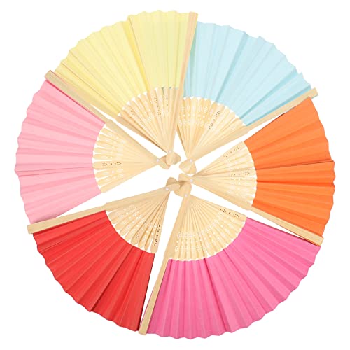 ZUNOXAZ 6 Stück Diy Faltfächer aus Papier Handheld Fächer für Malen und Dekorieren Tragbare Tanzfächer Bunten Farben für Partys und Dekoration ZUNOXAZ 6 Stück Diy Faltfächer aus Papier Handheld Fächer für Malen und Dekorieren Tragbare Tanzfächer Bunten Farben für Partys und Dekoration von ZUNOXAZ