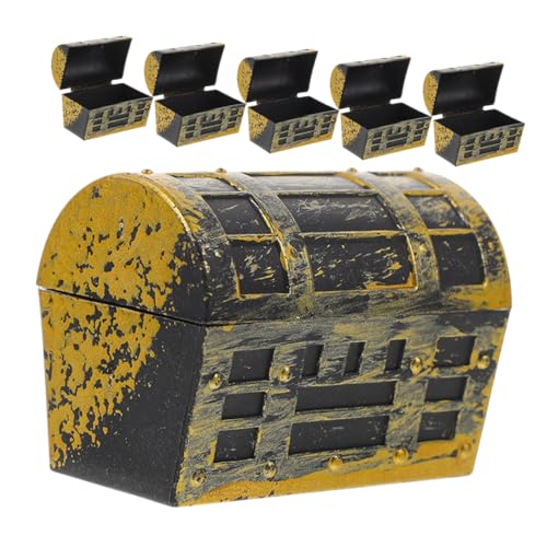 ZUNOXAZ 6 Stück Holzkiste Teiliges für Puppenhaus Dekoration Vintage Piraten Schatztruhen für Szenen und Bastelprojekte Große Boxen für Kreative Layouts ZUNOXAZ 6 Stück Holzkiste Teiliges für Puppenhaus Dekoration Vintage Piraten Schatztruhen für Szenen und Bastelprojekte Große Boxen für Kreative Layouts von ZUNOXAZ