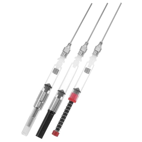 ZUNOXAZ 6 Stück Teiliges Edelstahl Tintenabsorber für Füllfederhalter Tintenauffüllhilfe Geeignet für Europäische Standard Füller Einfache Reinigung Langlebig Schulbedarf ZUNOXAZ 6 Stück Teiliges Edelstahl Tintenabsorber für Füllfederhalter Tintenauffüllhilfe Geeignet für Europäische Standard Füller Einfache Reinigung Langlebig Schulbedarf von ZUNOXAZ
