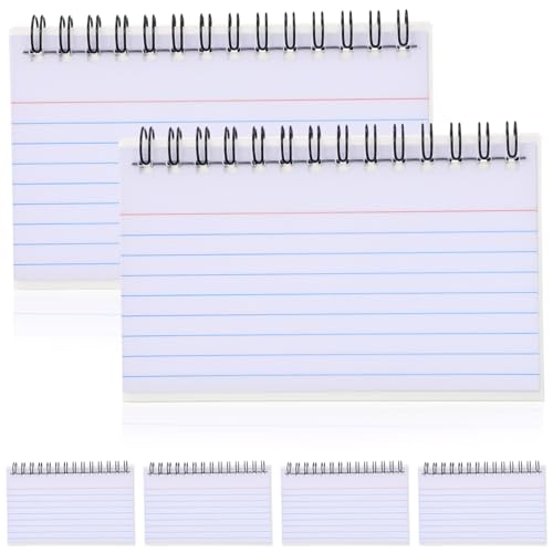 ZUNOXAZ 6 Stück Teiliges Kleine Liniertes Notizblock indexkarten mit Transparentem Frostdeckel Abreißbar Handlich und Tragbar für Schule Büro Meeting und Lernnotizen ZUNOXAZ 6 Stück Teiliges Kleine Liniertes Notizblock indexkarten mit Transparentem Frostdeckel Abreißbar Handlich und Tragbar für Schule Büro Meeting und Lernnotizen von ZUNOXAZ