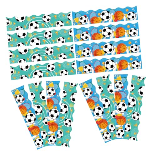 ZUNOXAZ 60 Blatt Fußball Basketball Pinnwand Aufkleber Klassenzimmer Dekoration Sportmotiv Leicht Anzuwenden Strapazierfähige Wandverkleidung für Bulletin Boards und Tafelrahmen ZUNOXAZ 60 Blatt Fußball Basketball Pinnwand Aufkleber Klassenzimmer Dekoration Sportmotiv Leicht Anzuwenden Strapazierfähige Wandverkleidung für Bulletin Boards und Tafelrahmen von ZUNOXAZ