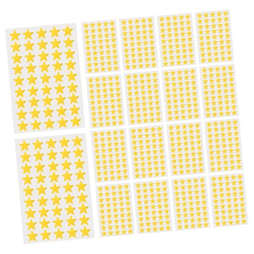 ZUNOXAZ 60 Blatt Selbstklebende Belohnungssticker für Kleine Glänzende Sternaufkleber für Schule Zuhause und Bastelprojekte ZUNOXAZ 60 Blatt Selbstklebende Belohnungssticker für Kleine Glänzende Sternaufkleber für Schule Zuhause und Bastelprojekte von ZUNOXAZ