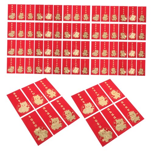 ZUNOXAZ 60 Stück Bargeldumschläge Für Vietnamesische Pferde Frühling Chinesische Glückspartys Xi Li Geld Tet Familie Traditionelle Mondfeiern Partys Hongbao Bao Fest Streutisch ZUNOXAZ 60 Stück Bargeldumschläge Für Vietnamesische Pferde Frühling Chinesische Glückspartys Xi Li Geld Tet Familie Traditionelle Mondfeiern Partys Hongbao Bao Fest Streutisch von ZUNOXAZ