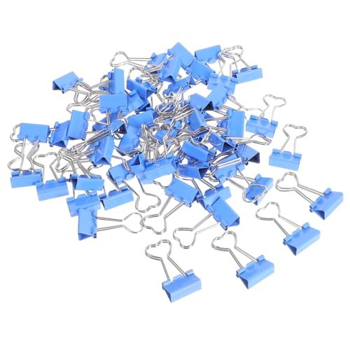 ZUNOXAZ 60 Stück Metall Büroklammern Herzförmig Mini Binder Clips Metall Paper Clamps für Schule Büro Papierorganisation ZUNOXAZ 60 Stück Metall Büroklammern Herzförmig Mini Binder Clips Metall Paper Clamps für Schule Büro Papierorganisation von ZUNOXAZ