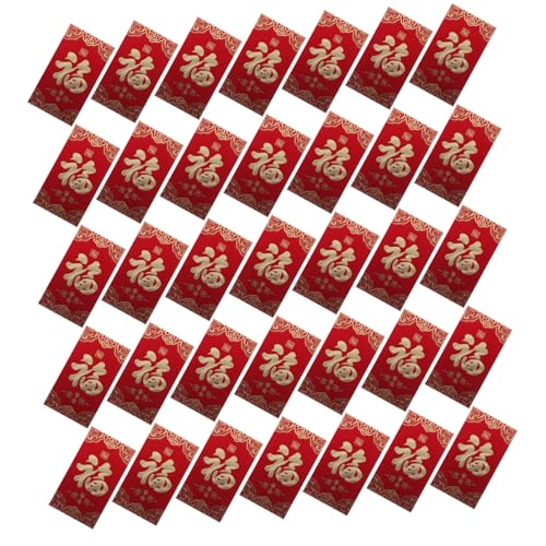 ZUNOXAZ 60 Stück Rote Umschläge Jahr Des Pferdes mit Traditionellem Fu Design für Frühlingsfest und Lunar Neujahr Chinesische Glücksgeldumschläge für Familienfeiern und Geschäftsgeschenke ZUNOXAZ 60 Stück Rote Umschläge Jahr Des Pferdes mit Traditionellem Fu Design für Frühlingsfest und Lunar Neujahr Chinesische Glücksgeldumschläge für Familienfeiern und Geschäftsgeschenke von ZUNOXAZ