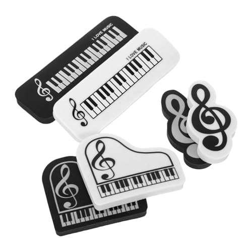 ZUNOXAZ 6pcs Novel Eraser Kinderschule Und Klassenzimmer Belohnungen Süße Radiergummis Für Die Schule Und Zeichnen Von Spaß von ZUNOXAZ