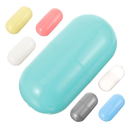 ZUNOXAZ 7 Stück Teiliges Bunte Kunststoff Aufbewahrungsboxen für Ostereier Befüllbare Transparente Kapseln Vielseitige Mini Geschenkverpackung für Süßigkeiten für Osterdekoration und ZUNOXAZ 7 Stück Teiliges Bunte Kunststoff Aufbewahrungsboxen für Ostereier Befüllbare Transparente Kapseln Vielseitige Mini Geschenkverpackung für Süßigkeiten für Osterdekoration und von ZUNOXAZ