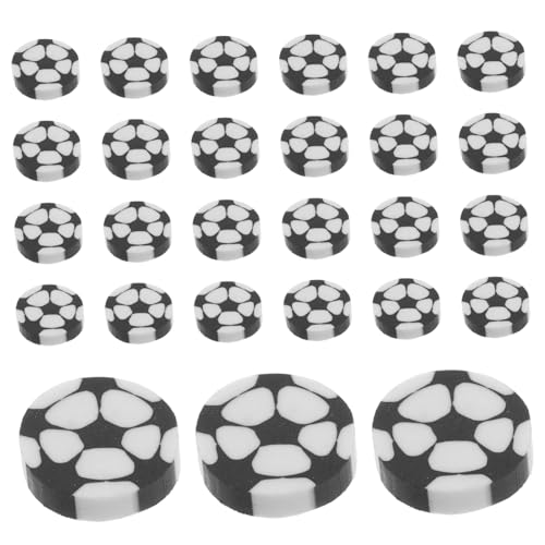 ZUNOXAZ 70 Stück Teiliges Fußball-radiergummis Mini Radiergummi Fußball-motiv Kreative Lernradierer Kleine Tragbare Radiergummis für Schule Partygeschenke Jungen Mädchen von ZUNOXAZ