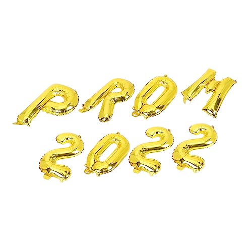 ZUNOXAZ 8 Stück Teiliges Ballon Dekorationsset Prom aus Aluminiumfolie Graduation Balloon Decoration für Abschlussfeier Langlebige Party und Fotorequisiten Goldfarbene Layout Props für ZUNOXAZ 8 Stück Teiliges Ballon Dekorationsset Prom aus Aluminiumfolie Graduation Balloon Decoration für Abschlussfeier Langlebige Party und Fotorequisiten Goldfarbene Layout Props für von ZUNOXAZ