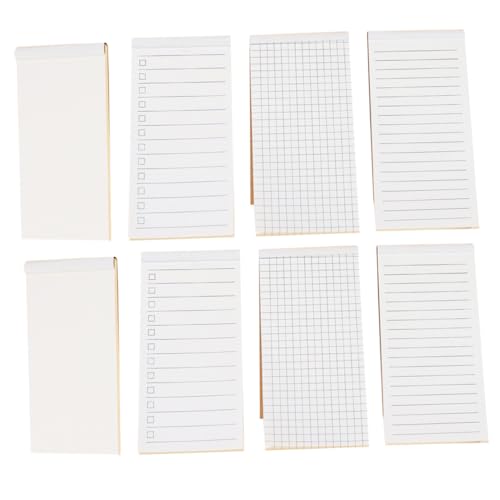 ZUNOXAZ 8 Stück Teiliges Notizblock Koreanischem Kraftpapier Verschiedene Innenseiten Kästchen To do Blanko Praktische Abreißbare Notizblöcke für Schule Büro Zuhause Vielseitige ZUNOXAZ 8 Stück Teiliges Notizblock Koreanischem Kraftpapier Verschiedene Innenseiten Kästchen To do Blanko Praktische Abreißbare Notizblöcke für Schule Büro Zuhause Vielseitige von ZUNOXAZ