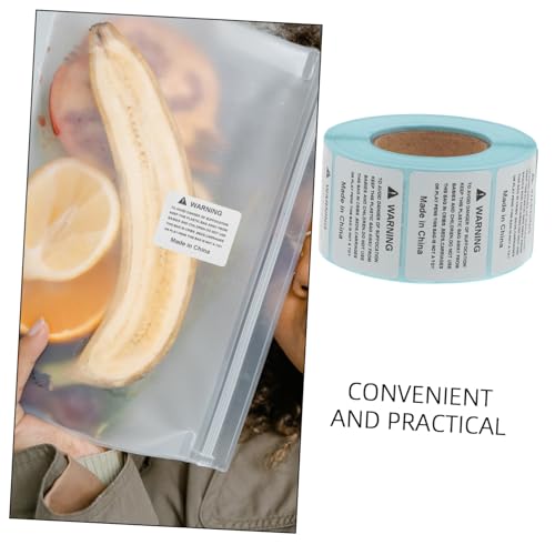ZUNOXAZ 800 Stück Selbstklebende Warnaufkleber Anti erstickungsgefahr für Versandverpackungen Langlebige Verpackungsetiketten mit Klarer Warnschrift für Kartons und Pakete ZUNOXAZ 800 Stück Selbstklebende Warnaufkleber Anti erstickungsgefahr für Versandverpackungen Langlebige Verpackungsetiketten mit Klarer Warnschrift für Kartons und Pakete von ZUNOXAZ