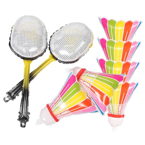 ZUNOXAZ 8Stücke Aufblasbare Badminton Ballons für Partydekorationen Aluminiumfolie Lustige Badminton Designs Geburtstagsfeiern und Sport Mottos Einfach Aufzuhängen ZUNOXAZ 8Stücke Aufblasbare Badminton Ballons für Partydekorationen Aluminiumfolie Lustige Badminton Designs Geburtstagsfeiern und Sport Mottos Einfach Aufzuhängen von ZUNOXAZ