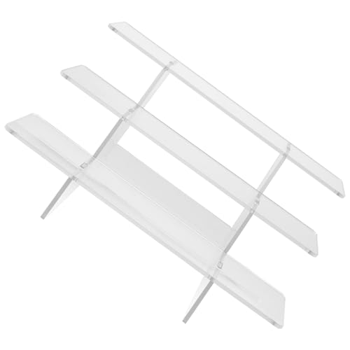 ZUNOXAZ Abnehmbares Mehrstufiges Acryl display regal für Figuren Transparente Sammlerstücke Organizer Stabile Handarbeits Puppenständer Multifunktionales Aufbewahrungssystem für ZUNOXAZ Abnehmbares Mehrstufiges Acryl display regal für Figuren Transparente Sammlerstücke Organizer Stabile Handarbeits Puppenständer Multifunktionales Aufbewahrungssystem für von ZUNOXAZ