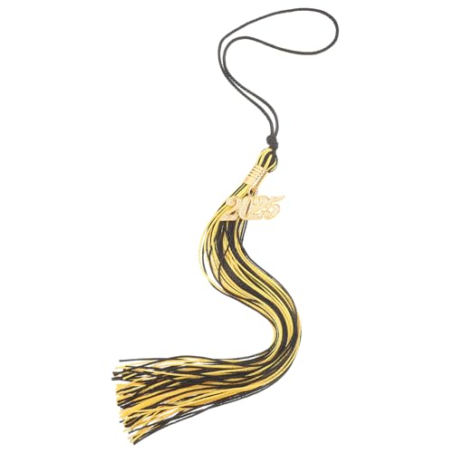 ZUNOXAZ Abschlusskappen Quaste mit Goldenem Charm Stilvolle Abschlusskappen Dekoration für Abschlussfeier und Erinnerungsstücke Langlebige Quasten für Jede Abschlusszeremonie ZUNOXAZ Abschlusskappen Quaste mit Goldenem Charm Stilvolle Abschlusskappen Dekoration für Abschlussfeier und Erinnerungsstücke Langlebige Quasten für Jede Abschlusszeremonie von ZUNOXAZ