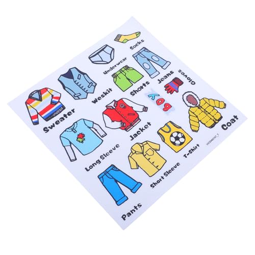 ZUNOXAZ Abziehbare Kleidungsetiketten Selbstklebende Organisationssticker für Kleiderschrank Kommode Dekorative Sortieraufkleber für Kleidung Kinderzimmer Schlafzimmer ZUNOXAZ Abziehbare Kleidungsetiketten Selbstklebende Organisationssticker für Kleiderschrank Kommode Dekorative Sortieraufkleber für Kleidung Kinderzimmer Schlafzimmer von ZUNOXAZ