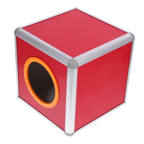 ZUNOXAZ Aluminium Lotteriebox Kleine Rote Ziehungsbox mit Aluminiumrahmen Multifunktionale Transparente Spiel und Spendenbox für Veranstaltungen und Feierlichkeiten ZUNOXAZ Aluminium Lotteriebox Kleine Rote Ziehungsbox mit Aluminiumrahmen Multifunktionale Transparente Spiel und Spendenbox für Veranstaltungen und Feierlichkeiten von ZUNOXAZ